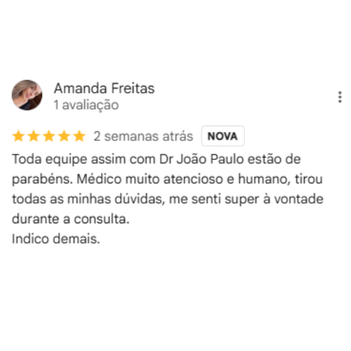 Depoimento Google Dr. João Paulo Vitorino