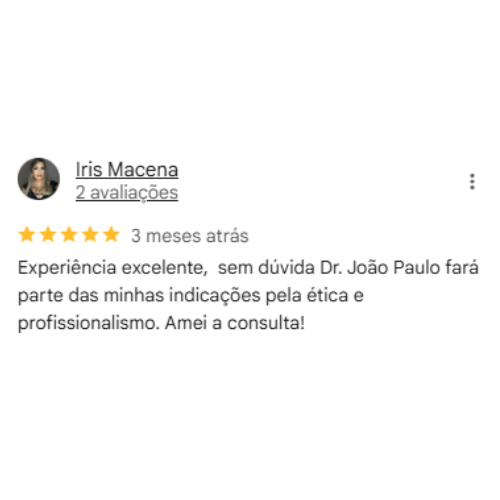 Depoimento Google Dr. João Paulo Vitorino